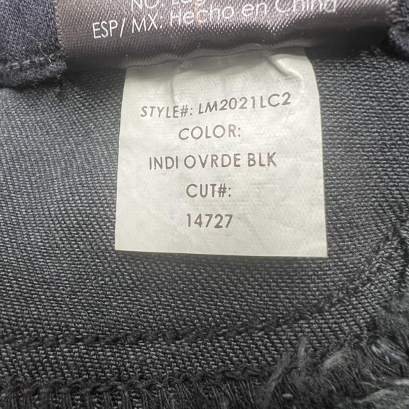 Liverpool Jeans Womens 6/28 Black The Skinny Pull On Stretch The Denim Legging - Picture 9 of 9